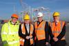 The £150m expansion project at ABP's Port of Southampton is well underway