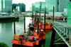 Seacore deployed its own jack-ups for major marine geotechnical investigations in Londons Docklands.