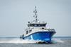The vessel features Baltic Workboats’ wave piercing bow design