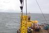 Cardinal buoys and special marks are deployed using the Trinity House vessel Galatea