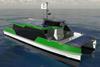 Digital rendering of the Aus Ships ferry powered by Volvo Penta