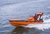 Palfinger FRSQ 630 fast rescue boat offers optimal working conditions in rough sea conditions