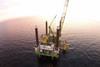 Deme's 'Goliath' offshore installation platform at work