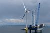 The 5GW threshold was crossed when Gwynt y Mor wind farm, off the coast of North Wales, was officially inaugurated