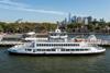 The Harbor Charger pictured at the quayside in New York Harbor