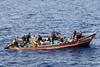 Somali pirates apprehended. Their global cost is estimated at up to $6.9bn per year