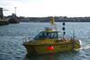 Environmental Scientifics Group’s new road-transportable catamaran, MV Pulsar.