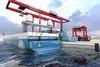 Automated mooring system for the world's first autonomous container ship