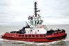 Sanmar have sold the Ulupinar 14 to SMS Towage Ltd as the Statesman. Photo courtesy of P Elsom