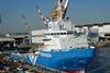 TeraSea Falcon is the first of four 200 tonne bollard pull tugs for the new Singapore based company TeraSea