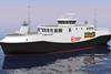The new ferries will have electric power transmission with one LNG-driven genset and one diesel genset for back-up