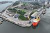 Port of Sunderland aerial image