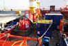 The SeaVex excavation equipment was deployed from the DP2 Loch Roag vessel Photo: Red7Marine