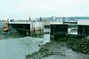 The new marina was created by impounding the harbour at Burry Port with new walls and a 14m wide impounding gate.