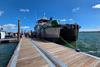 Farra Tuireann on the Seawork pontoons