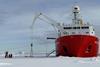 The Royal Research Ship (RRS) 'James Clark Ross' will transport the scientific team to the Fram Strait Region