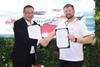 Strategic Marine CEO Chan Eng Yew L and Mainprize Offshore managing director Bob Mainprize
