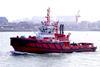 Mojaweb is one of the few terminal tugs equipped to Fire Fighting II standards.