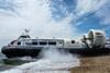 The Hovertravel service uses the Griffon Hoverwork 12000TD between the Isle of Wight and mainland England