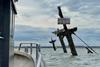 The masts of SS 'Richard Montgomery' are visible at all states of the tide (MCA) 2