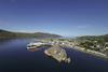 Vessels will soon be able to berth in Ullapool harbour, protected by a concrete breakwater