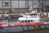 The catamaran will be used to transport crew and equipment to offshore windfarms in the North Sea