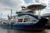 ‘Leonardo da Vinci’, set a new record as the largest offshore wind vessel ever to pass under Middlesbrough’s famous Transporter Bridge