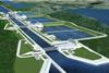 The lock design of the expanded Panama Canal is aimed at conserving resources.