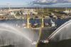 Antwerp's new Damen-built vessels were welcomed by the port's existing tugs (Damen)