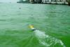 Surveys of Iraqi ports such as Umm Qasr - shown here being surveyed by an unmanned underwater vehicle - suggest wrecks are a hazard to navigation.