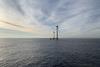 An offshore wind turbine