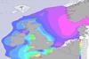 SMARTtide incorporates a 2D hydrodynamic model of the UK’s continental shelf and the north-west European coastline