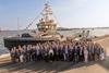 Denmark's Queen Mary names the country's first fully electric tug