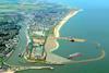 East Port Great Yarmouth hopes top obtain permission to go ahead with construction of the new harbour - shown here - later this year. Picture &amp;#x00A9; Mike Page and EastPort 2002.