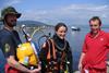 Lindsey Barrett was the only woman to complete a recent commercial diving course in Scotland.