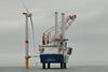 France - Saint-Nazaire Offshore Wind Farm - Vole au vent