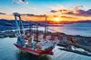 'Wind Pace' jack-up wind turbine installation vessel undergoing trials