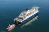 Crew transfer vessel with 'MV Bluefort'