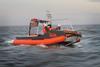 Avenger can deliver technicians to and from offshore windfarms at low states of the tide