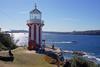 Hornby Lighthouse atop South Head