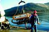 The Scorpio 45 cut through cables holding the Russian mini-sub and its crew on the sea floor.