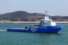 Terasea Falcon is the first of a new breed of long distance oceangoing tugs