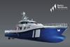 The vessel will be between 42 and 45 metres in length, depending on the final design