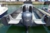 The LMD78 RIB seen here at Seawork, fitted with a 300 hp Yamaha outboard, is capable of speeds above 60 knots