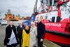 SMS Towage's new tug 'Superman' is Christened in Hull (SMS Towage)