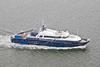 During the conversion works the vessel was lengthened by 9m and sponsons were added to improve the sea keeping