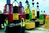 Plastic buoys have a growing presence in the Harwich Buoy Yard.