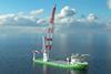 'Orion' will have the ability to lift and install components to heights of more than 170 metres