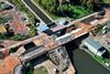 Lock bridge expansion work at Zerben