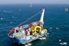 Offshore wind installation jack-up vessel 'Wind Lift I' (Photo: GustoMSC)